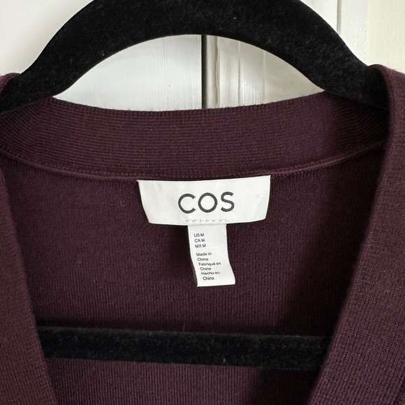 COS Waisted Wool Cardigan - Picture 5 of 9